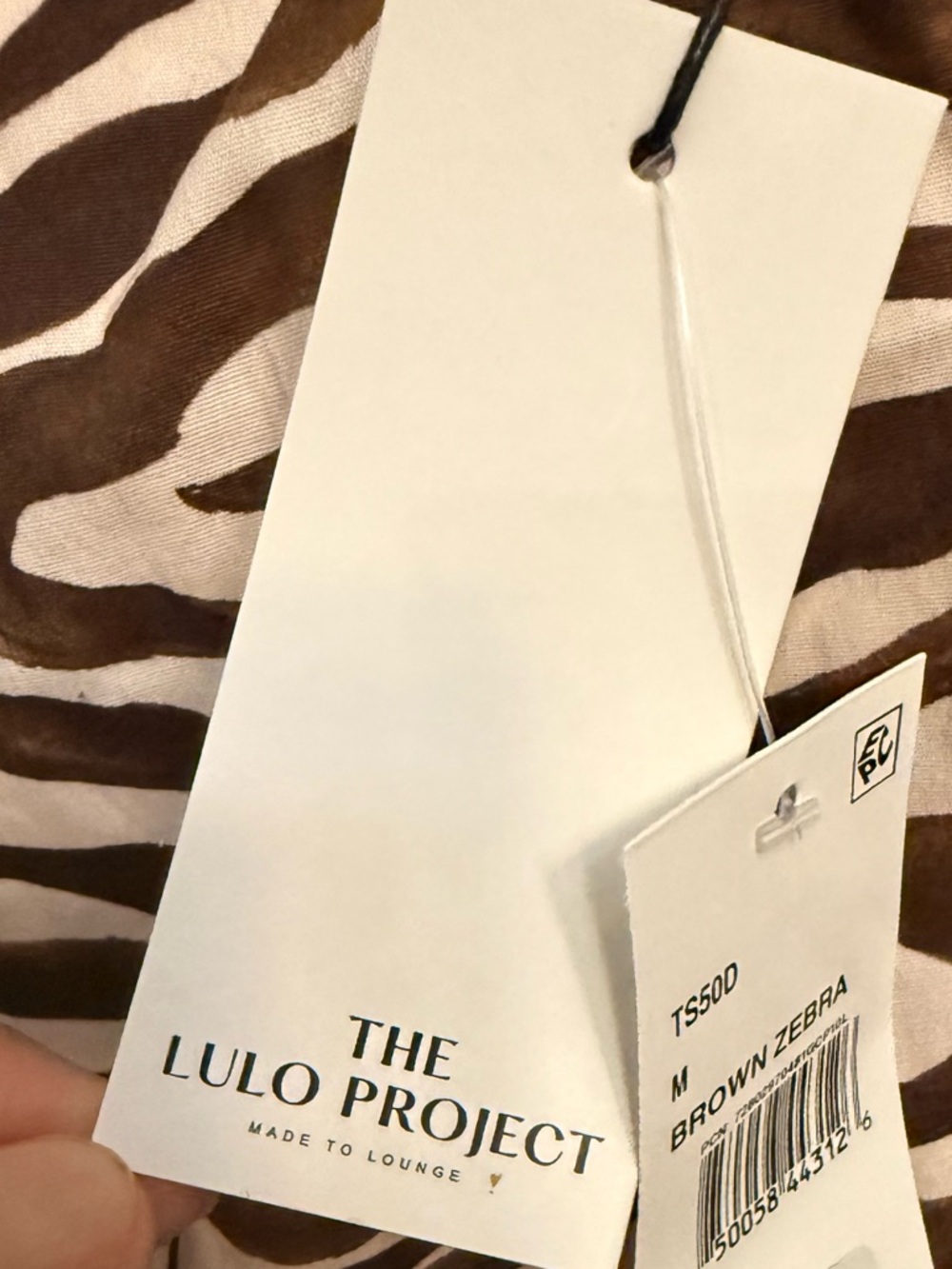 THE LULO PROJECT Brown Animal Print Maxi Dress Size Medium - Picture 10 of 11